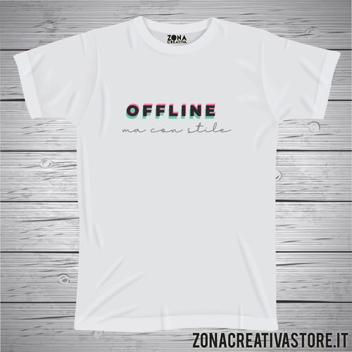 T-shirt OFFLINE MA CON STILE
