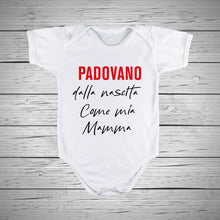 Carica l'immagine nel visualizzatore di Gallery, Body neonato PADOVANO DALLA NASCITA COME MIO NONNO