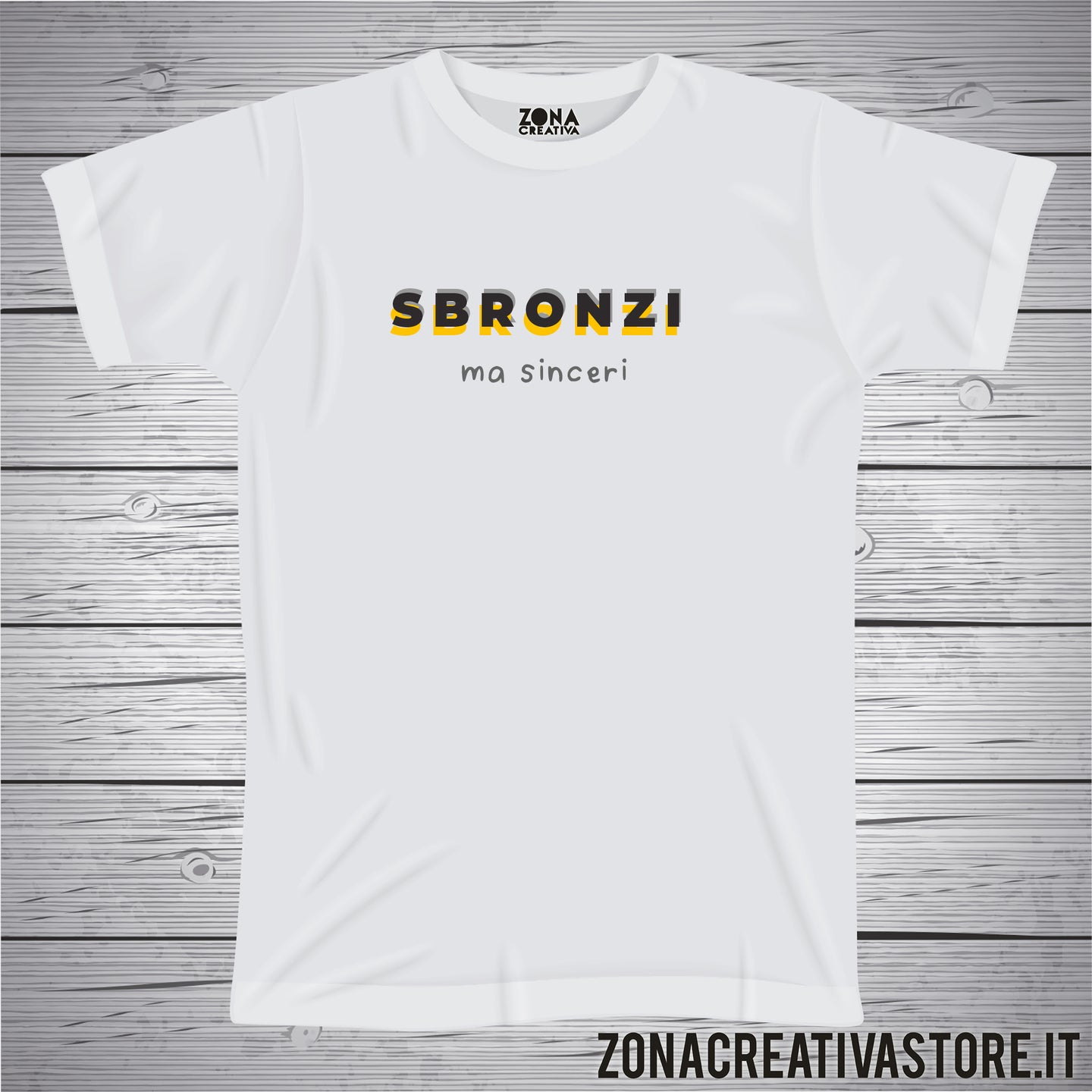 T-shirt SBRONZI MA SINCERI
