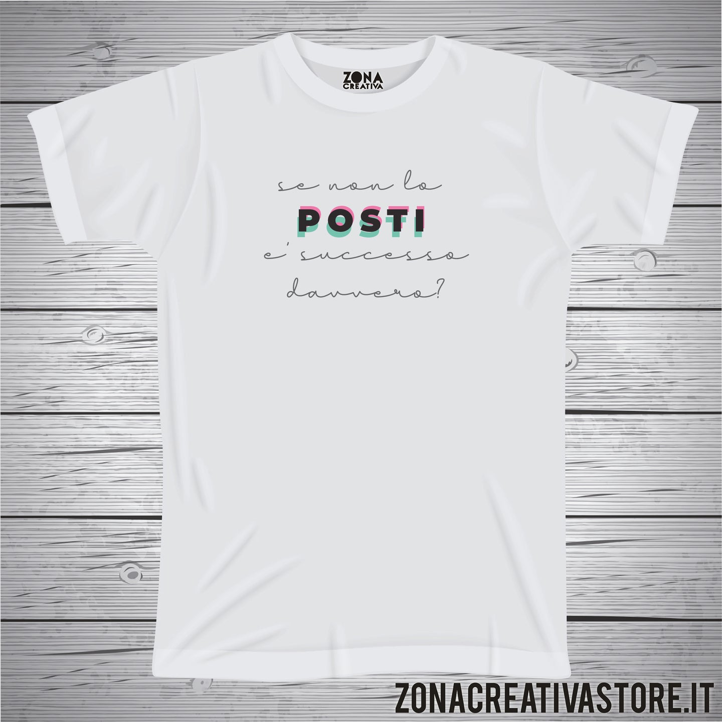 T-shirt SE NON LO POSTI E' SUCCESSO DAVVERO?