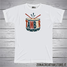 Carica l'immagine nel visualizzatore di Gallery, T-shirt divertente con frase in dialetto bergamasco Tàmbor