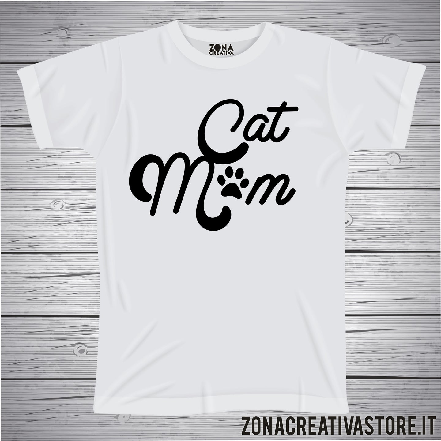 T-shirt CAT MOM 2