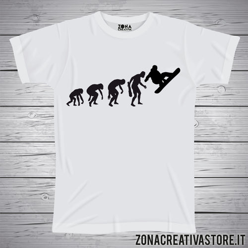 T-shirt EVOLUZIONE SNOWBOARD