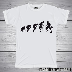 T-shirt EVOLUZIONE BASKET