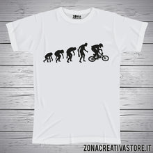 Carica l&#39;immagine nel visualizzatore di Gallery, T-shirt EVOLUZIONE BMX