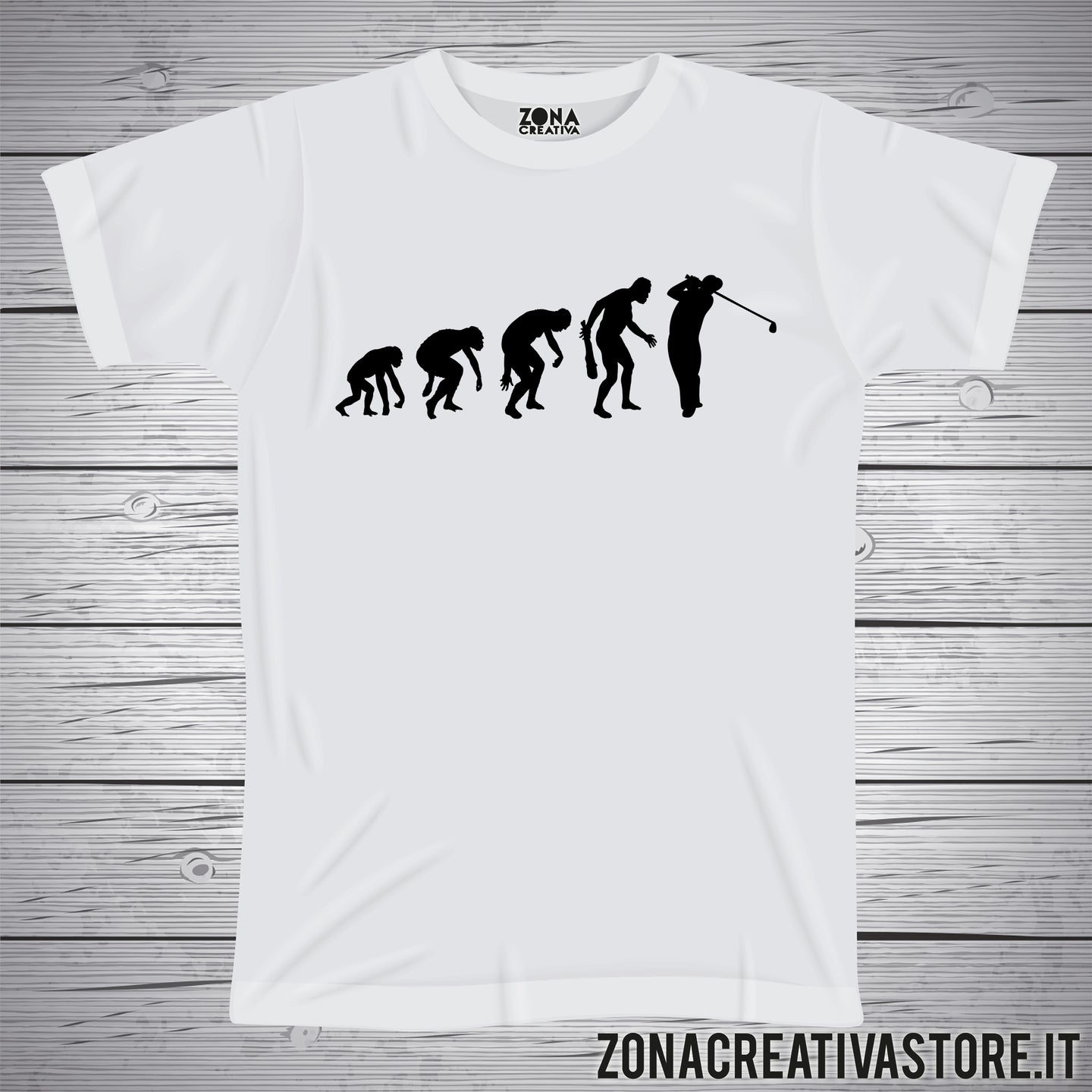 T-shirt EVOLUZIONE GOLF
