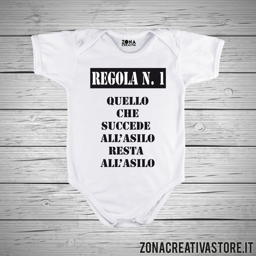 Body neonato REGOLE ASILO