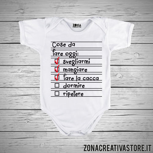 Body neonato COSE DA FARE OGGI