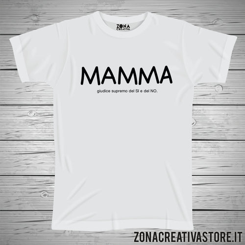 T-shirt per la festa della mamma MAMMA GIUDICE