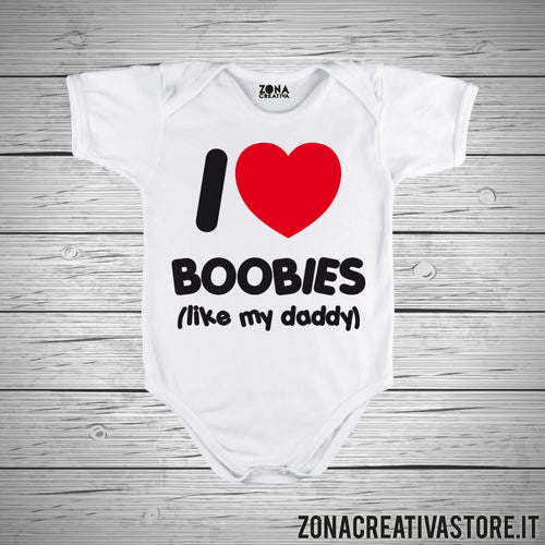 Body neonato I LOVE BOBBIES
