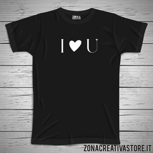 T-shirt divertente I LOVE YOU