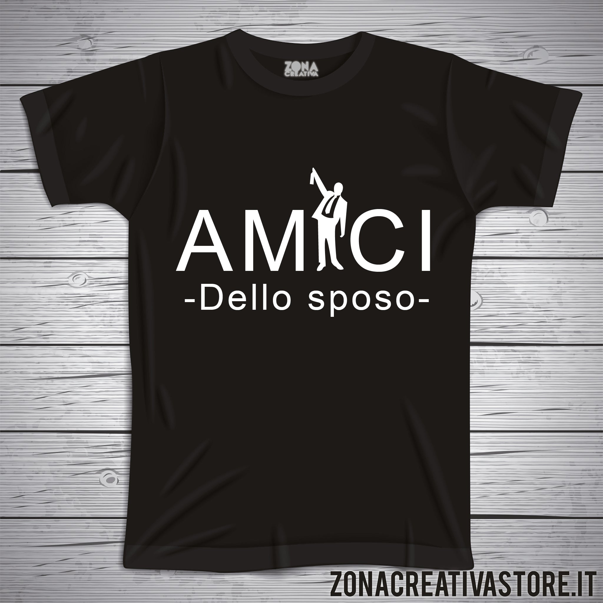 Magliette addio al celibato amici shop