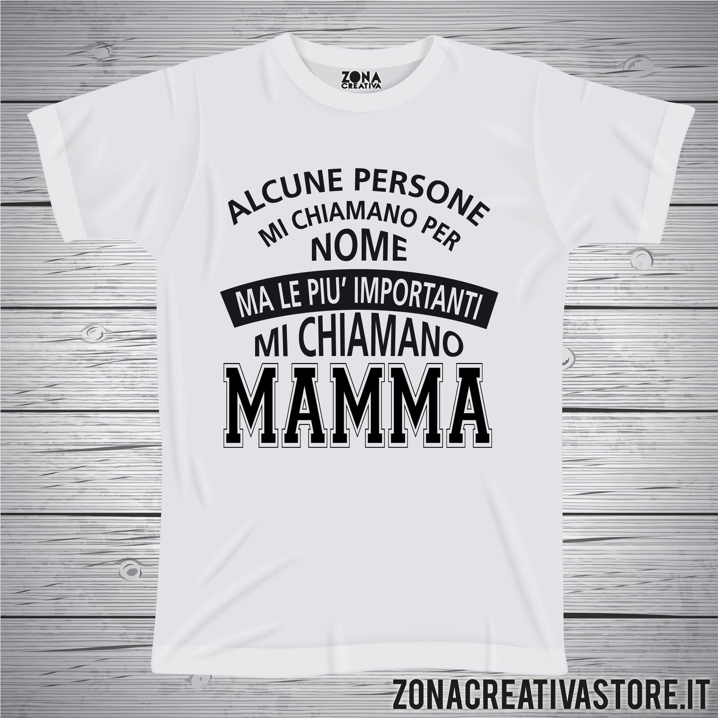 T-shirt per la festa della mamma ALCUNE PERSONE MI CHIAMANO PER NOME...MAMMA
