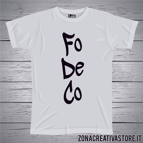 T-shirt divertente con frase in dialetto bergamasco FO DE CO