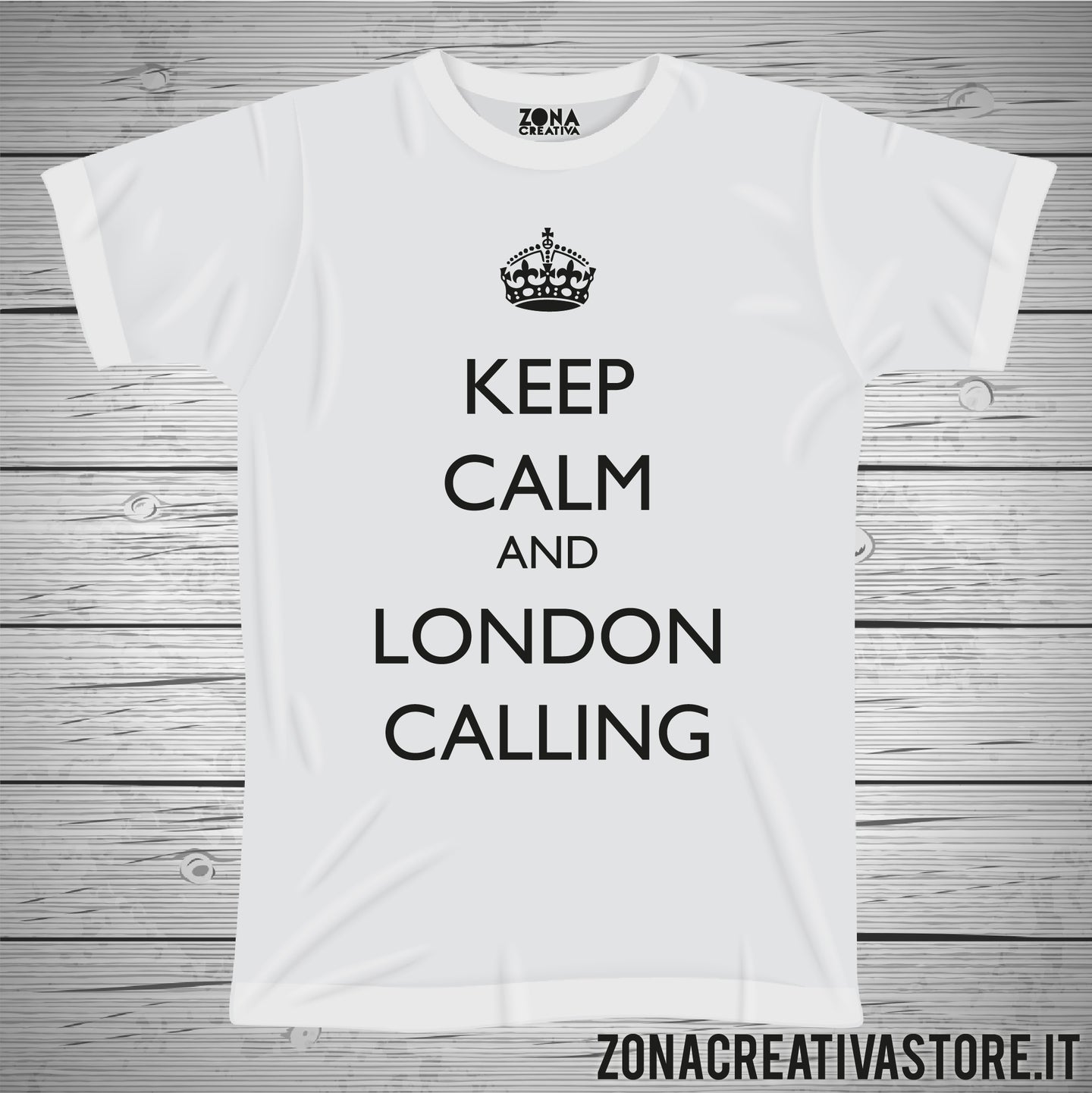 T-shirt KEEP CALM AND LONDON CALLING