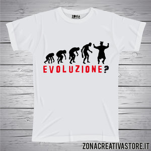 T-shirt per laurea EVOLUZIONE?