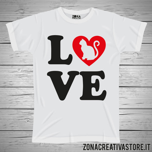 T-shirt LOVE GATTO