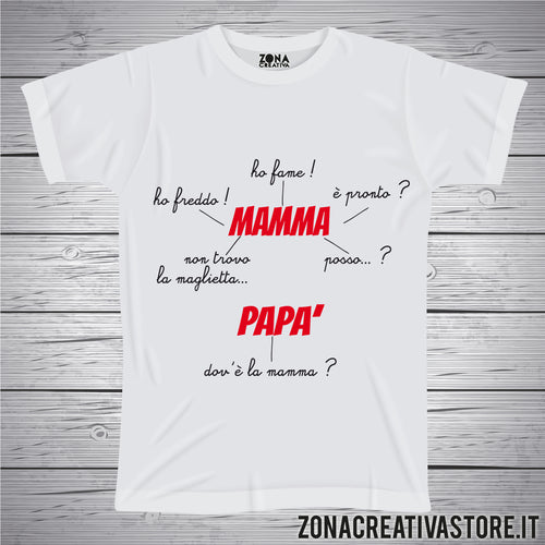 T-shirt MAMMA HO FAME HO SETE....