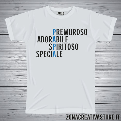 T-shirt PAPA' PREMUROSO ADORABILE SPIRITOSO SPECIALE