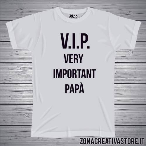 T-shirt festa del papà VERY IMPORTANT PAPA'