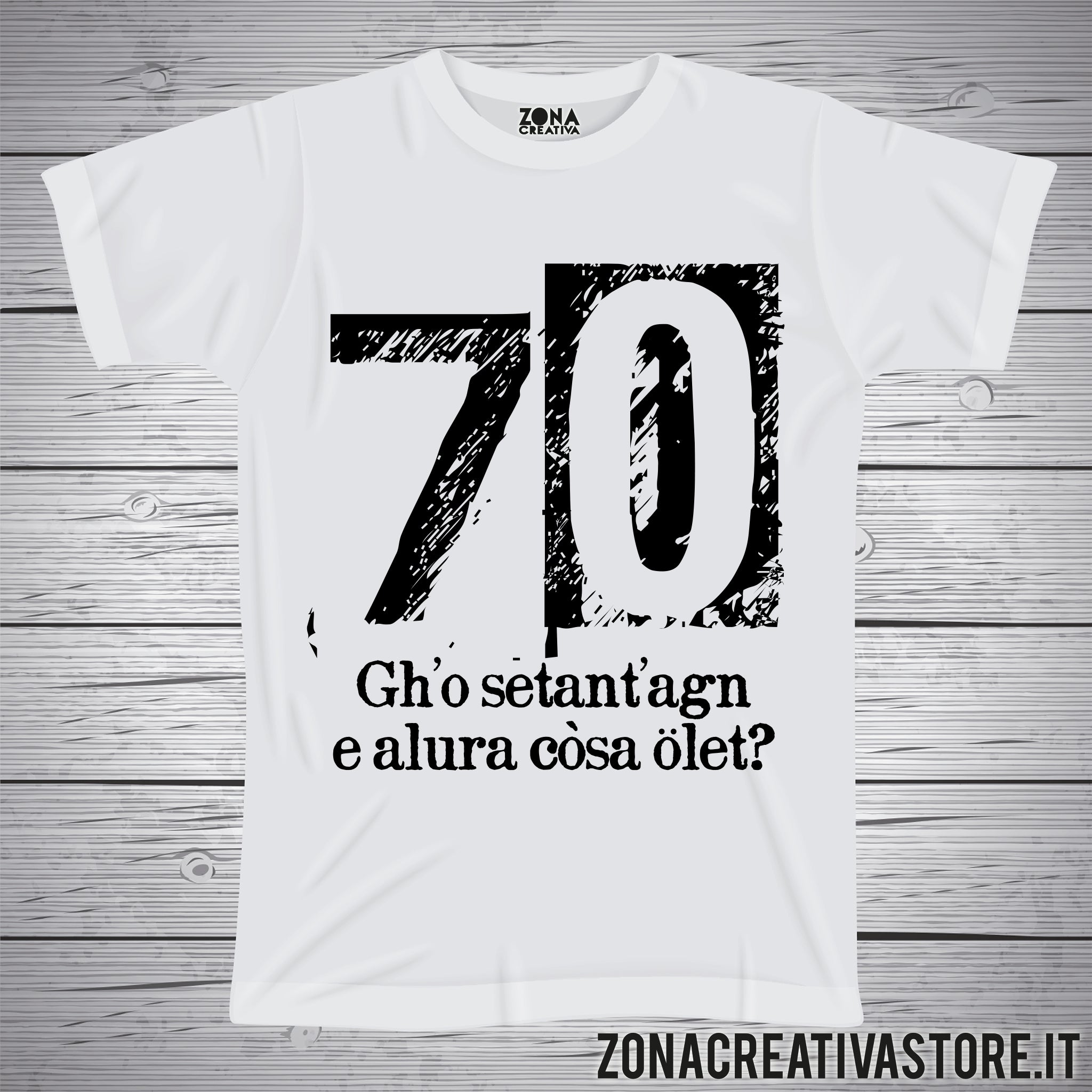 Magliette compleanno 70 anni on sale