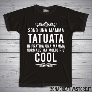 T-shirt SONO UNA MAMMA TATUATA
