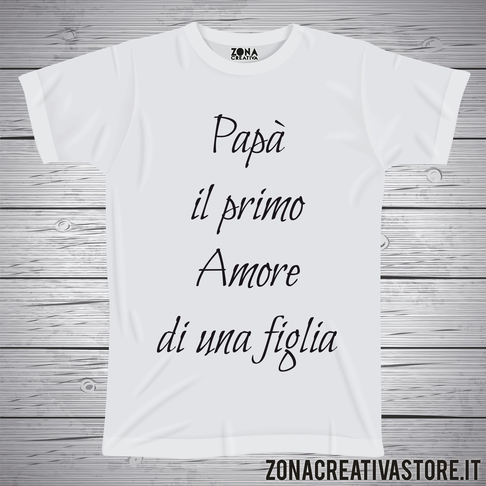 Figlia Magliette Festa Del Papà Magliette Padre Figlio Magliette