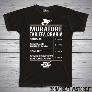 T-shirt MURATORE TARIFFA ORARIA