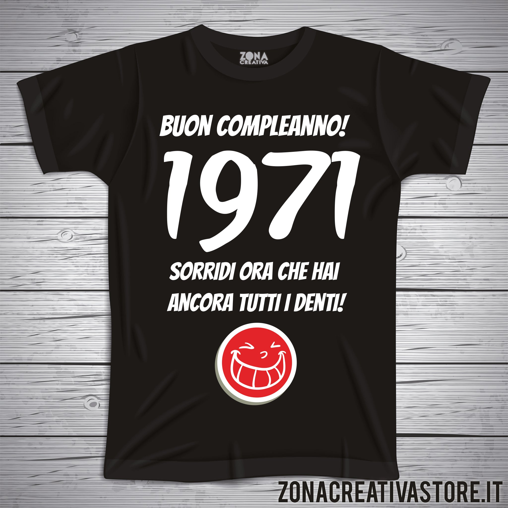 T-Shirt A Manica Lunga Del 54° Compleanno 1971 Invecchiata Alla T-Shirt A Manica Lunga Del 54° Compleanno 1971 Invecchiata Alla