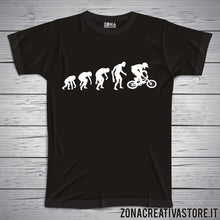 Carica l&#39;immagine nel visualizzatore di Gallery, T-shirt EVOLUZIONE BMX