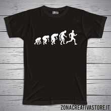 Carica l&#39;immagine nel visualizzatore di Gallery, T-shirt EVOLUZIONE RUNNER