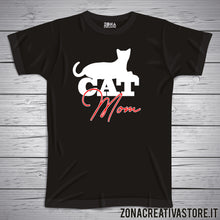 Carica l&#39;immagine nel visualizzatore di Gallery, T-shirt CAT MOM