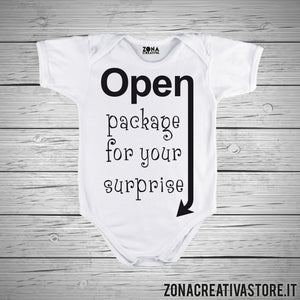 Body neonato OPEN PACKAGE FOR YOUR SURPRISE