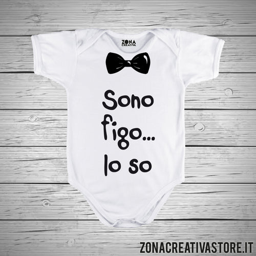 Body neonato SONO FIGO LO SO